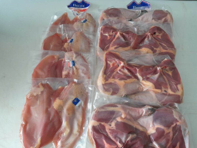 DECOUPE POULET DE BRESSE